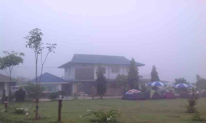 บรรยากาศเฮือนชมดอย